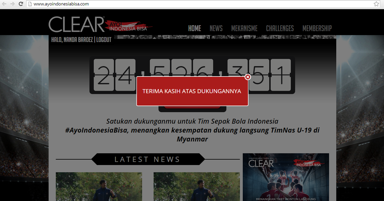 Dukungan Timnas U-19