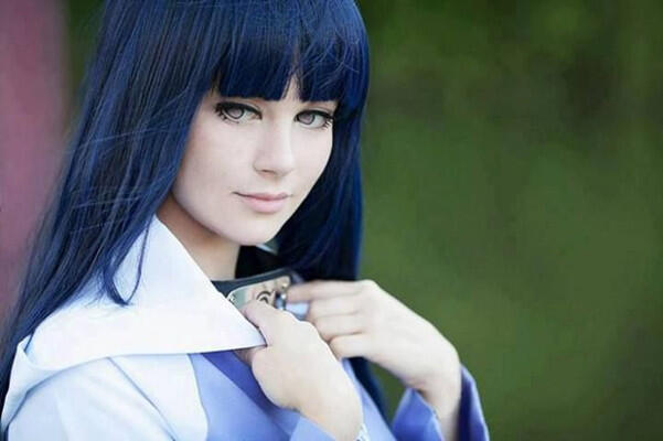 Innocent face of Hinata Cosplay {agak BB 18+}