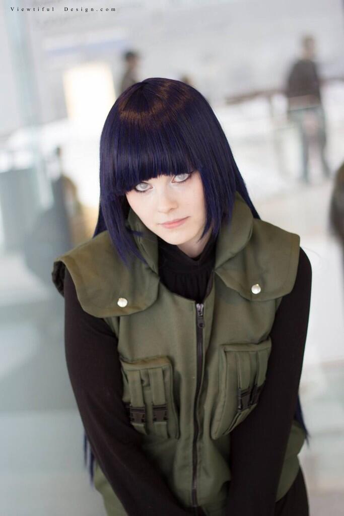 Innocent face of Hinata Cosplay {agak BB 18+}