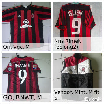 WTS Jersey, Rompi Ac Milan Kolpri