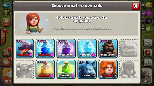 Jual id coc th10 level 90+ troops max murmer abis