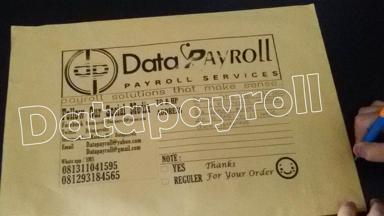 Terjual JASA PEMBUATAN SLIP GAJI CARBONIZED BERWARNA ORIGINAL SELLER