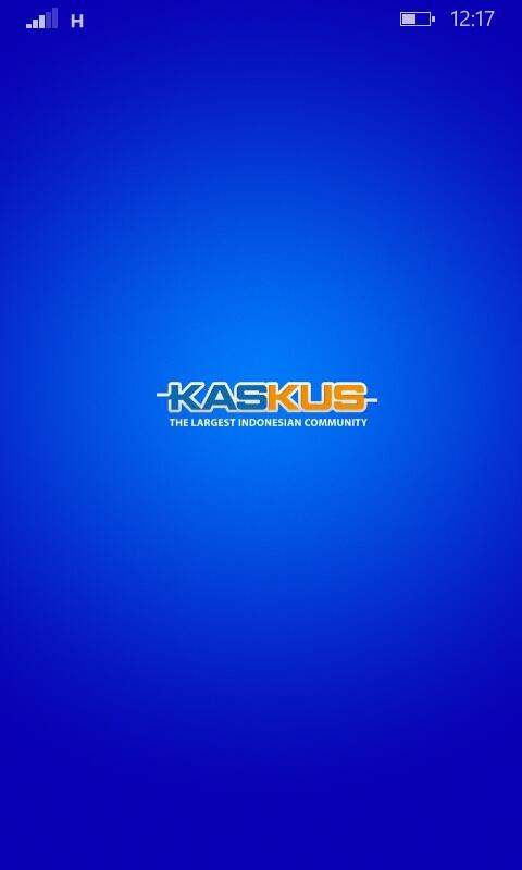 share tampilan aplikasi kaskus di Windows Phone