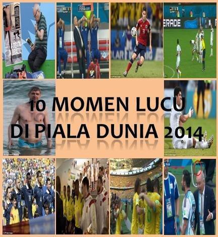 Momen Lucu Saat Piala Dunia Tahun 2014