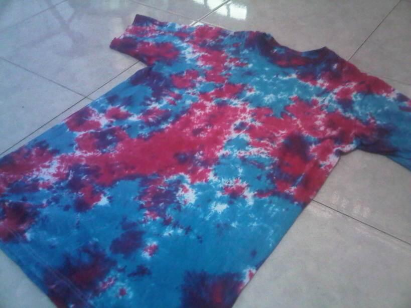 Terjual KAOS TIE DYE BATIK  JUMPUT  KEREN MURAH KASKUS