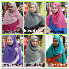JILBAB INSTAN - KERUDUNG - PASHMINA, MURAH!!!~MODEL TERBARU : HANNA,MECCA,SHIREEN,DLL
