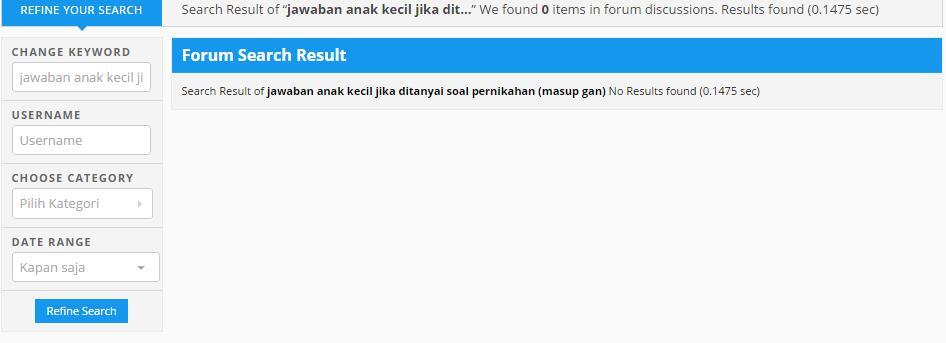 jawaban anak kecil jika ditanyai soal pernikahan (masup gan)
