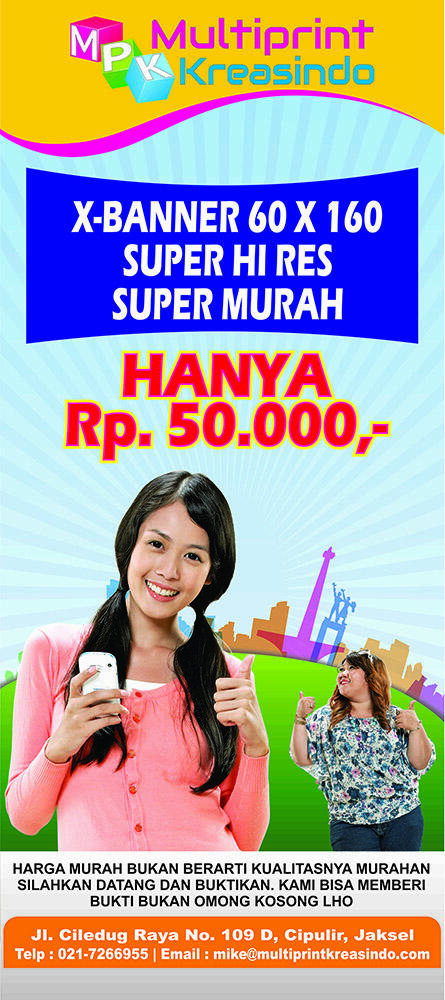 X-Banner Murah!