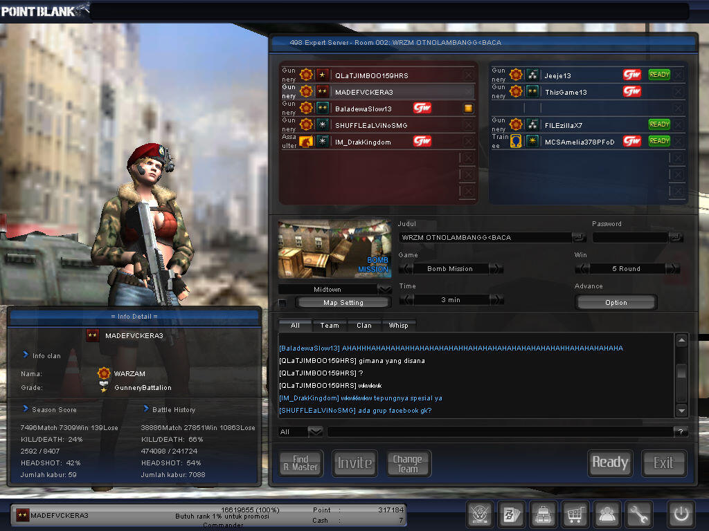 Curhat ane gan : CHAR LETJEND (BINTANG3) DIBANNED GM / LOGIN GAGAL TANPA SEBAB