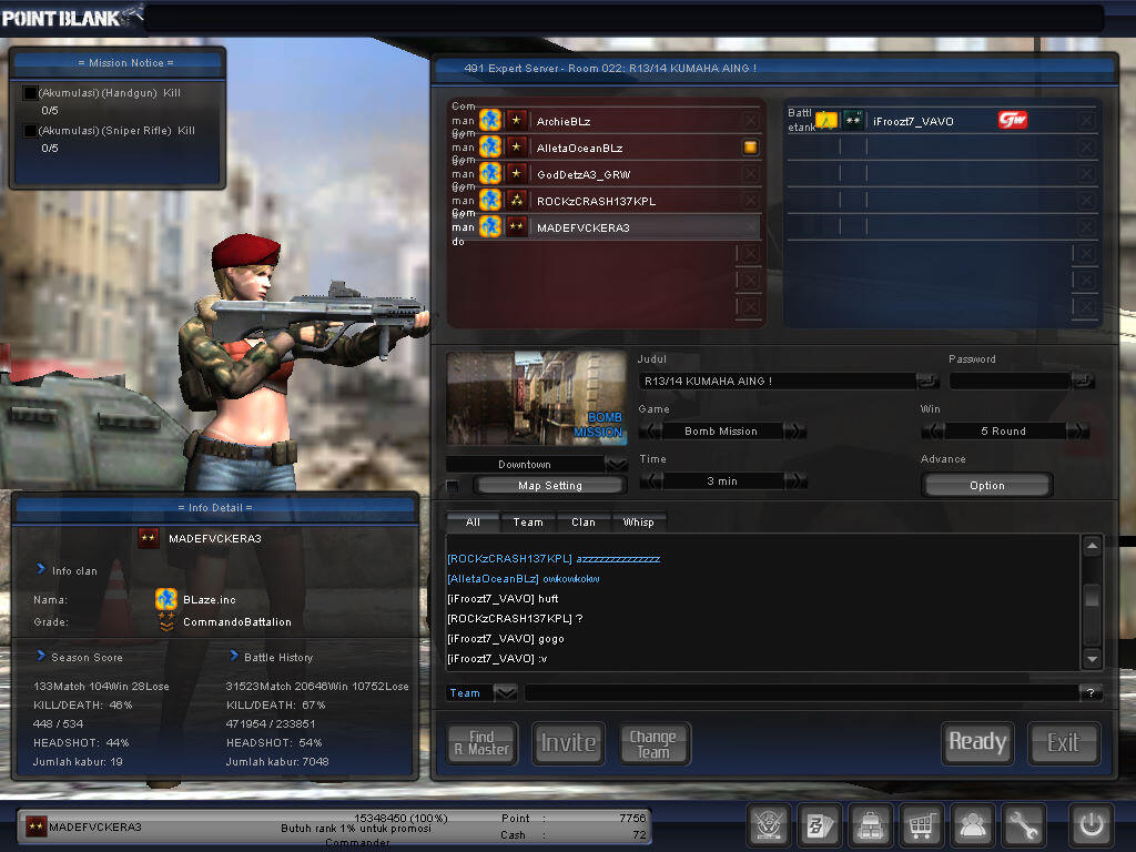 Curhat ane gan : CHAR LETJEND (BINTANG3) DIBANNED GM / LOGIN GAGAL TANPA SEBAB
