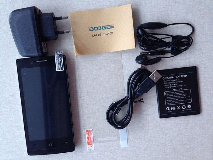 DOOGEE DG450 | QUADCORE | 1GB | BLACK | 4.5 | MULUS & MANTAP