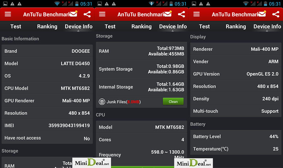 DOOGEE DG450 | QUADCORE | 1GB | BLACK | 4.5 | MULUS & MANTAP