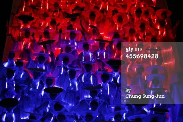 &#91;FOTO + VIDOE&#93; Kemeriahan Opening Ceremony Asian Games 2014