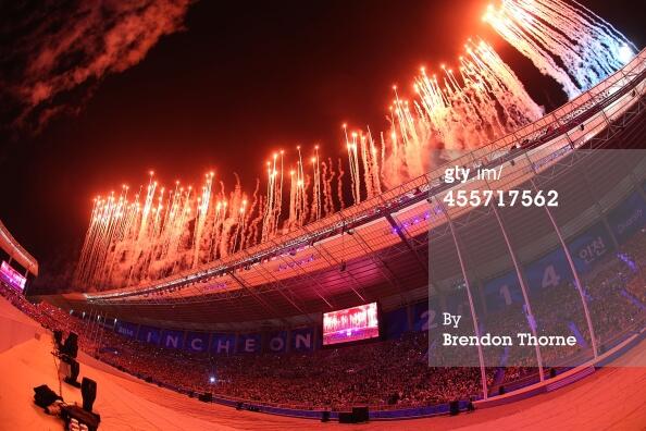 &#91;FOTO + VIDOE&#93; Kemeriahan Opening Ceremony Asian Games 2014