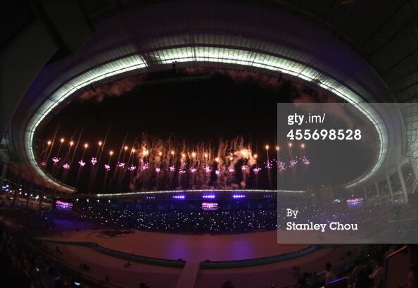 &#91;FOTO + VIDOE&#93; Kemeriahan Opening Ceremony Asian Games 2014