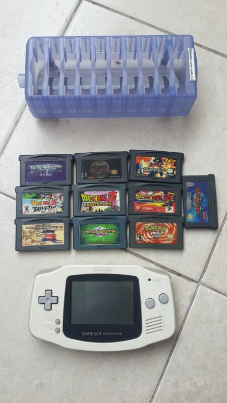 game boy advance putih kaset 10pcs