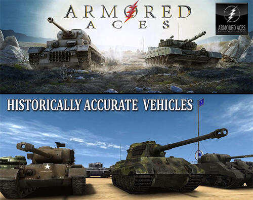 &#91;ANDROID&#93; -- ARMORED ACES -- 3D massively multiplayer online - TANKS BATTLE