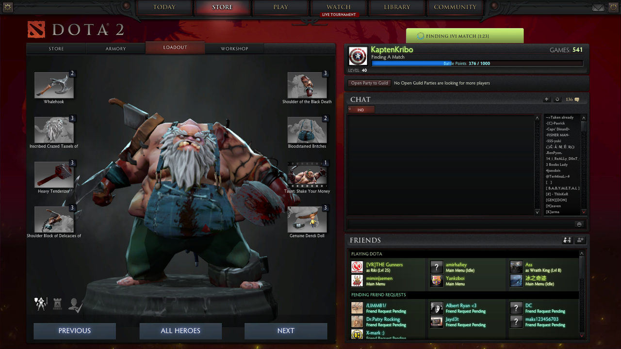 Pudge Mix Murah Tassel FULL UNLOCK With Gem