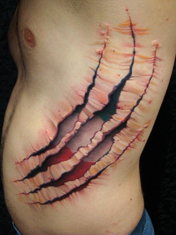 Karya Seni Tatto 3D yang emesing