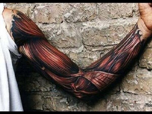 Karya Seni Tatto 3D yang emesing