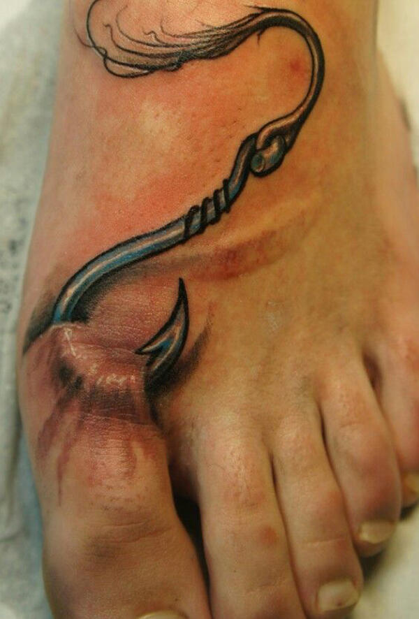 Karya Seni Tatto 3D yang emesing