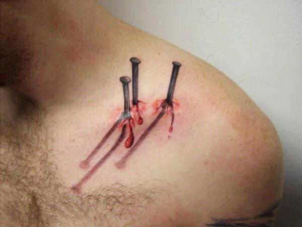 Karya Seni Tatto 3D yang emesing