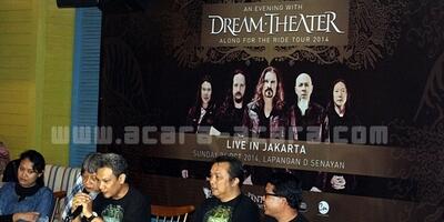 Dream Theater Publish Jadwal Konsernya di Jakarta 2014