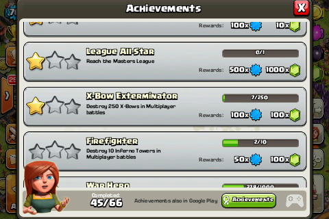 id clash of clan lv 70 th 8 max lev