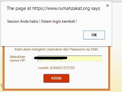 kritik buat www.rumahzakat.org