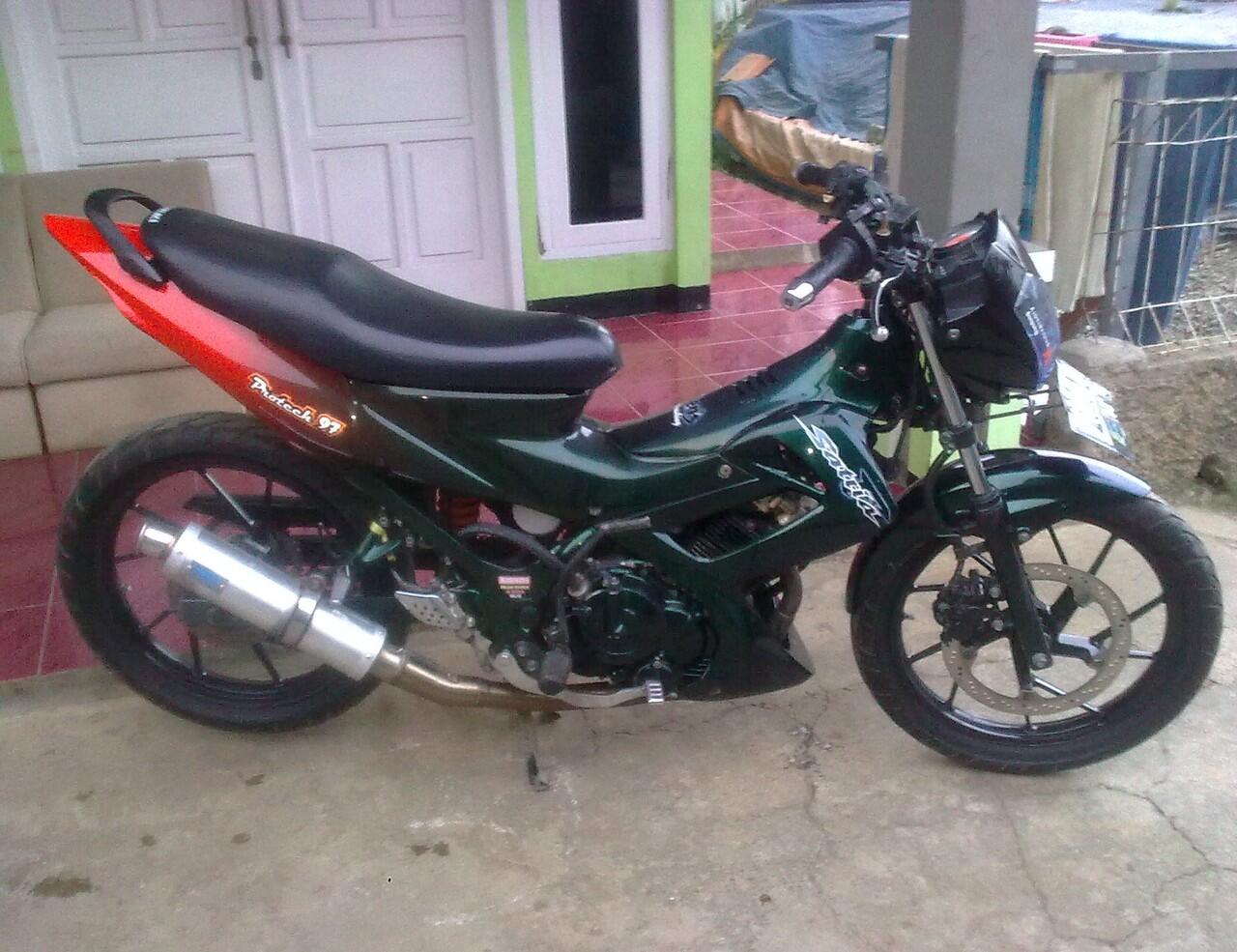 Cari Satria Fu Built Up Thailand Modif Variasi Posisi Bandung