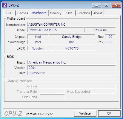 Paket Mobo Asus P8H61-M LX3 PLUS & Procie i5 3470+Deepcool Gammax 300 Murmer(Bandung)