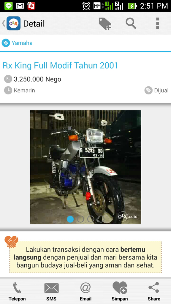 ane hampir kena korban penipuan disitus jual-beli o*x.co.id, masuk gan bantu sebarin!