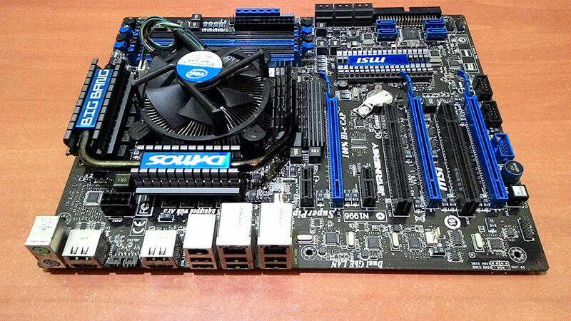 Mobo MSI Big Bang Trinergy, Procie i7-870, Memory 8GB 2x4GB