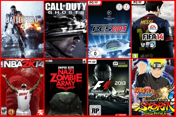 DVD GAMES PC MURAH! Rp5000/DVD