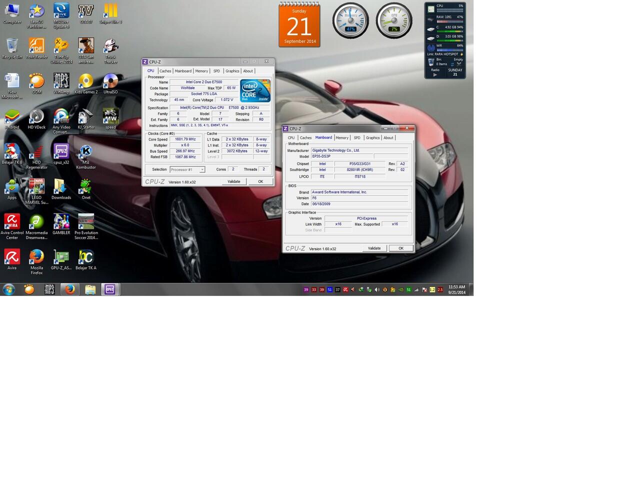 GIGABYTE GA-EP35-DS3P (All Solid Capacitors + Support Quad Core)