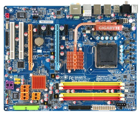GIGABYTE GA-EP35-DS3P (All Solid Capacitors + Support Quad Core)