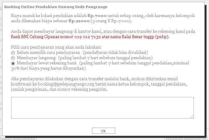 &#91;Ref. Transport&#93; BACKPACKER SURABAYA TO GEDE PANGRANGO