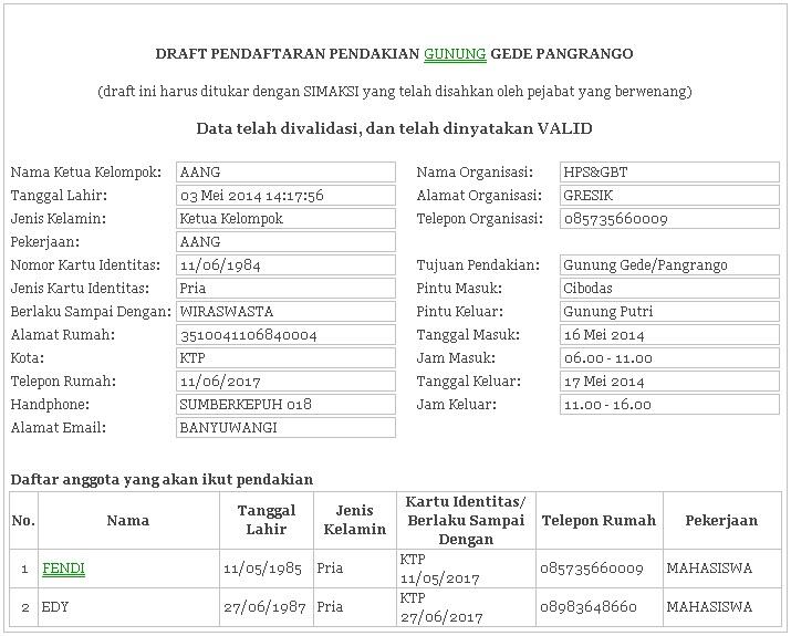&#91;Ref. Transport&#93; BACKPACKER SURABAYA TO GEDE PANGRANGO