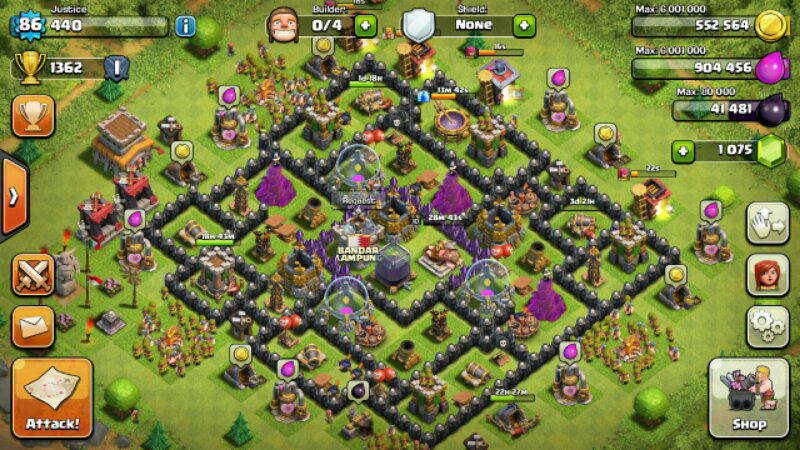 Clash of clan th 8