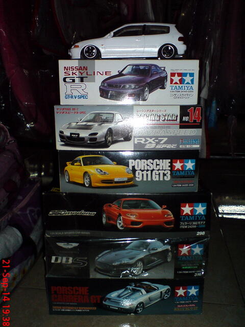 --- WTS: Model kit cars ex kolpri ----