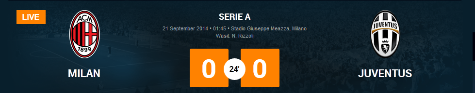 Live Milan Vs Juve
