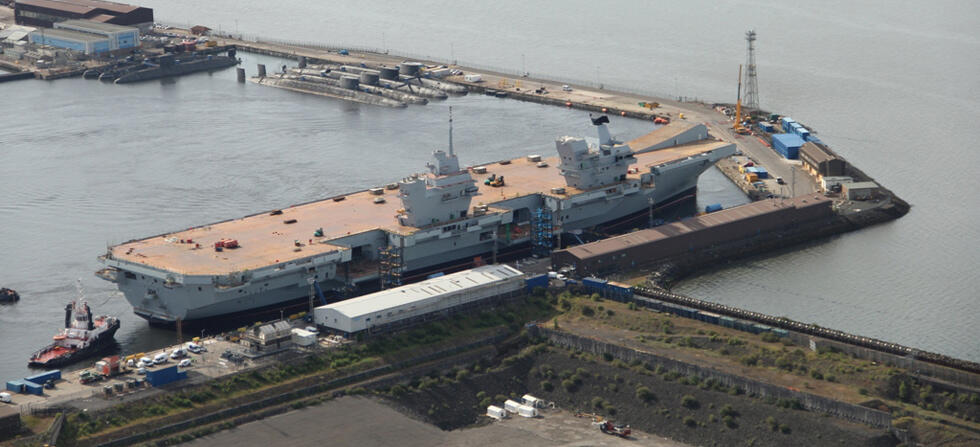 Yuk Intip H.M.S Queen Elizabeth, Kapal Perang Terbesar AL Kerajaan Inggris