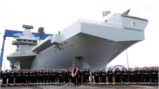 Yuk Intip H.M.S Queen Elizabeth, Kapal Perang Terbesar AL Kerajaan Inggris