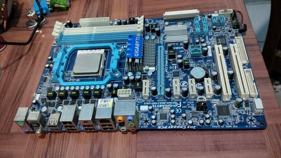 Motherboard AMD AM3 Gigabyte GA-MA770T-US3 ✈ Tanjungsari, Sumedang, Jatinangor