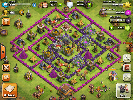 Jual Karakter CLASH OF CLAN (COC) lvl 82