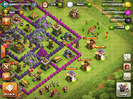 Jual Karakter CLASH OF CLAN (COC) lvl 82