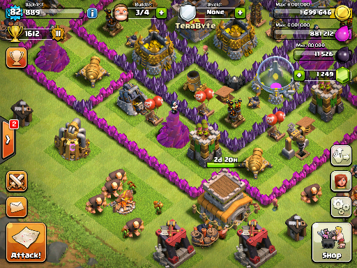 Jual Karakter CLASH OF CLAN (COC) lvl 82