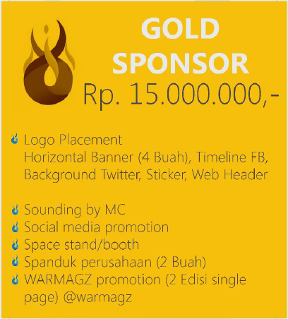 &#91;SPONSORSHIP | Penawaran Terbuka&#93; Wikusama Cup 2014 Jakarta - Malang