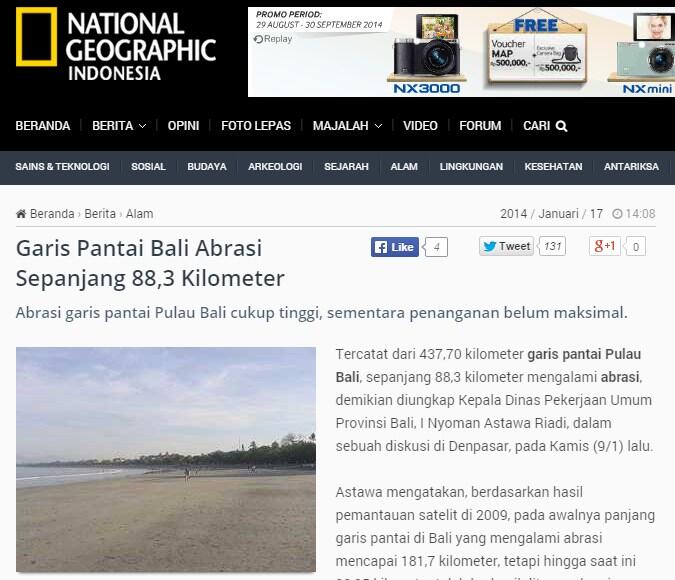 Mari #BaliTolakAbrasi!