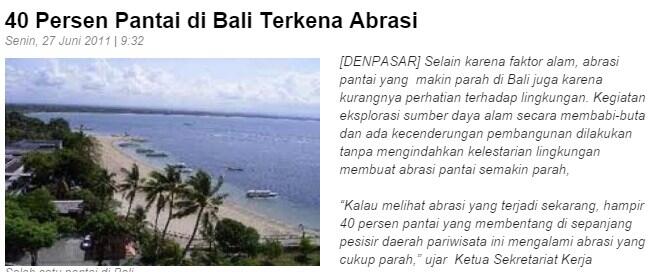 Mari #BaliTolakAbrasi!